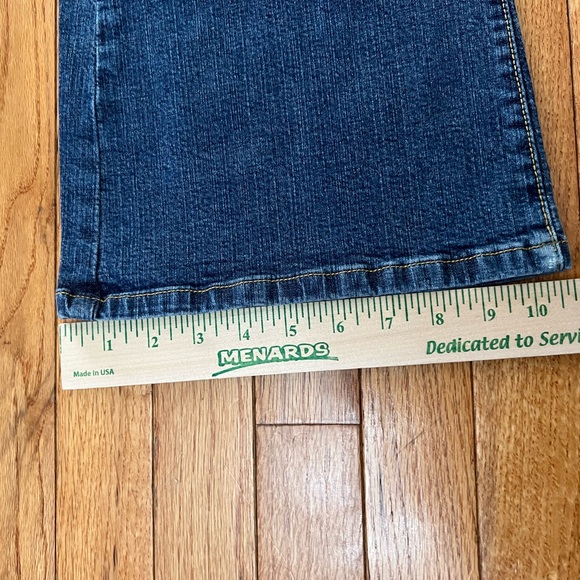 Levi’s 519 Vintage Low Stretch Flare Leg Jeans size 17M JR - Picture 10 of 14